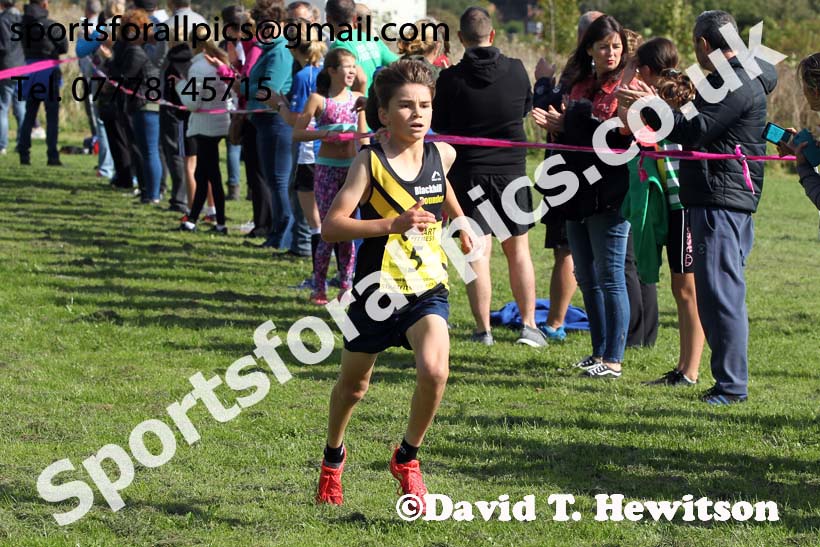 Boys and girls under-15s 2019 Sunderland Harriers Open Cross Country. Photo:  David T. Hewitson/Sports for All Pics